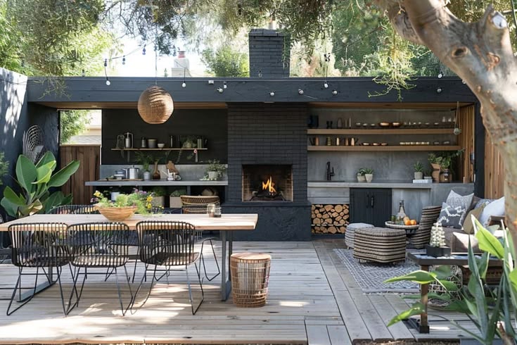 Transform Your Yard with These Amazing Backyard Fireplace De
