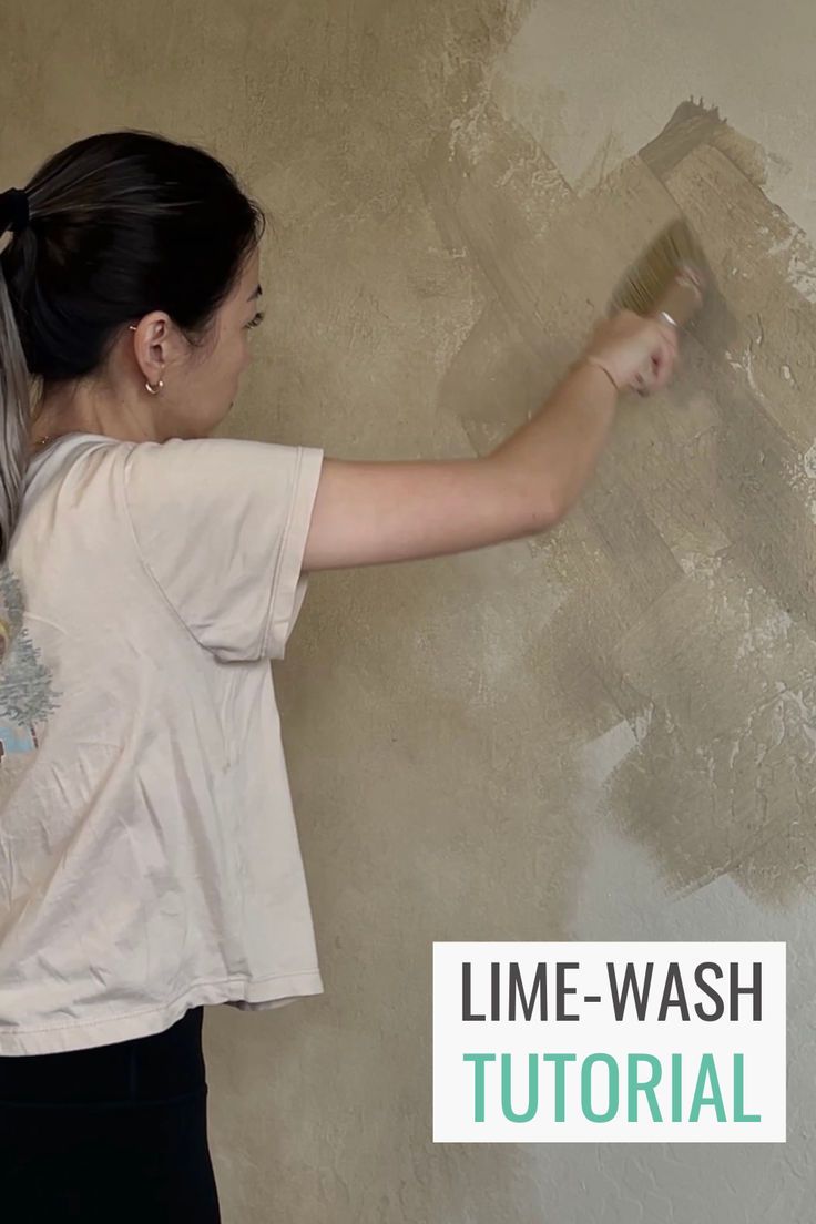 I limewashed our bedroom with James Alexander Lime-wash pain