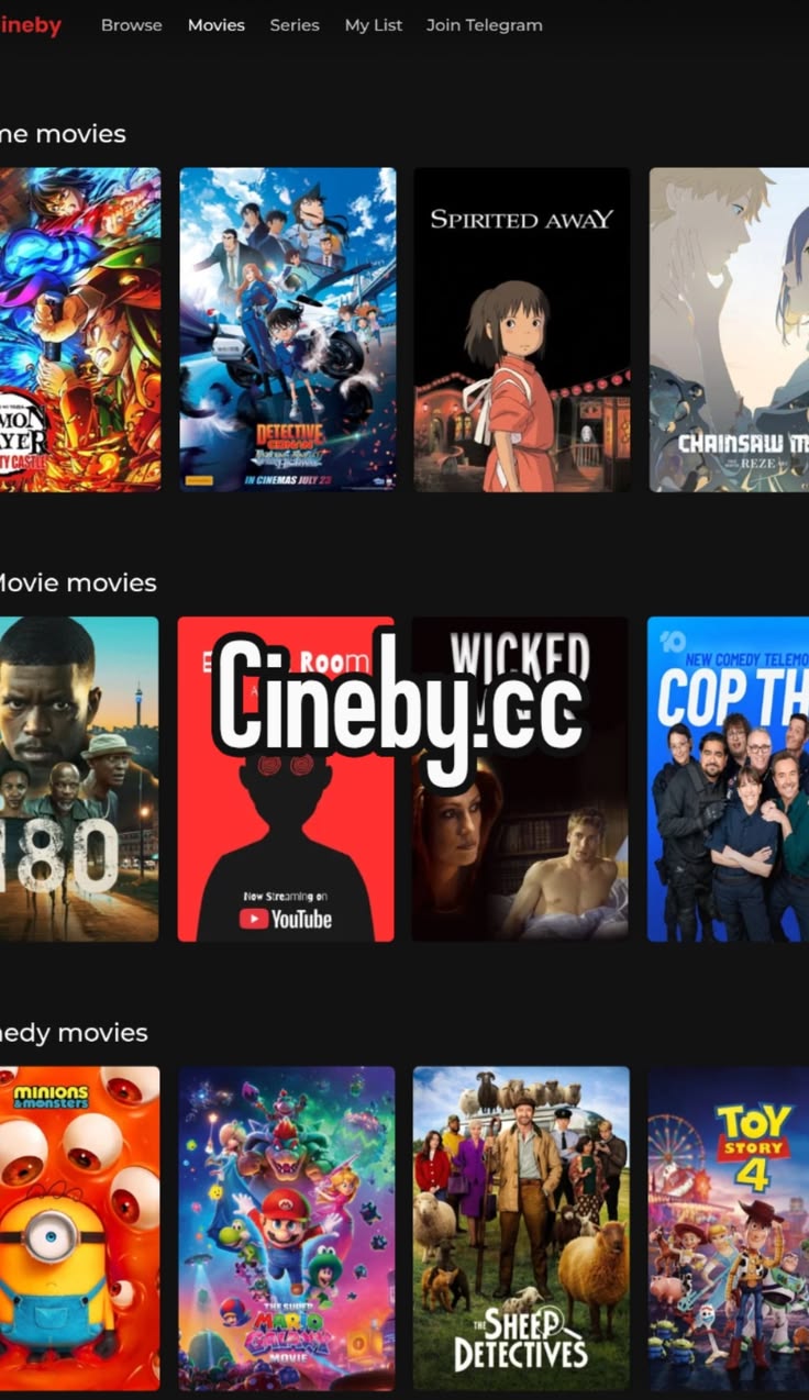 Some free websites for those without a netflix acc.Using bro
