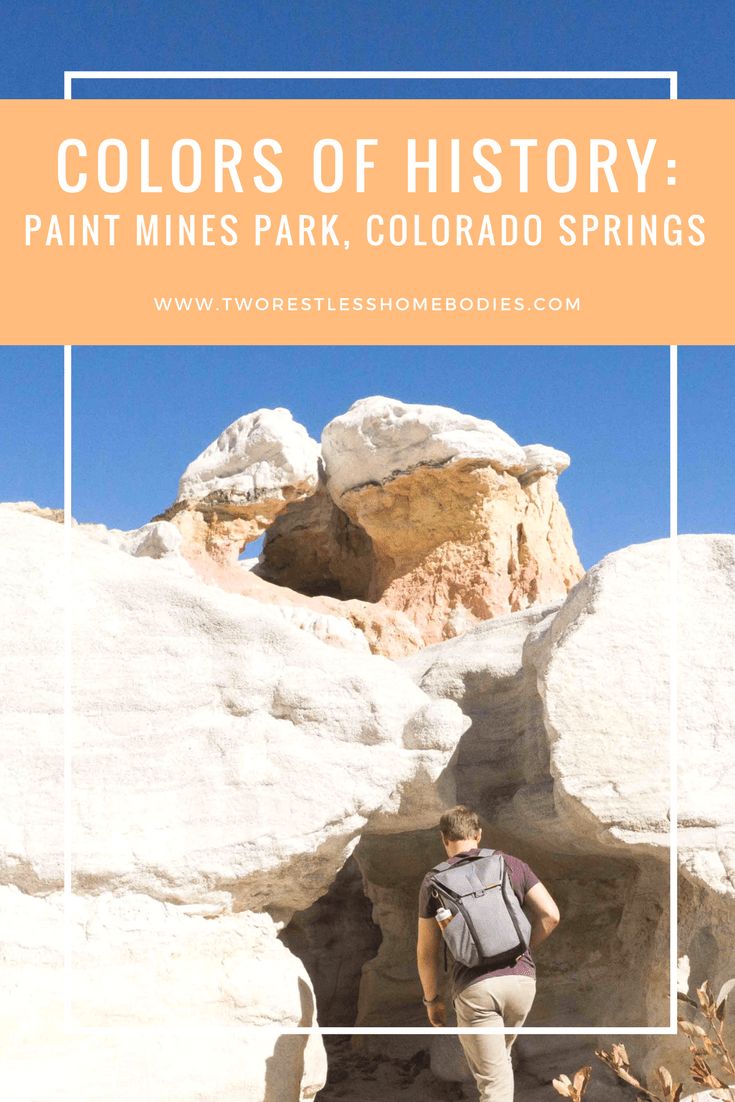 The Paint Mines: Not every rock near Colorado Springs is red