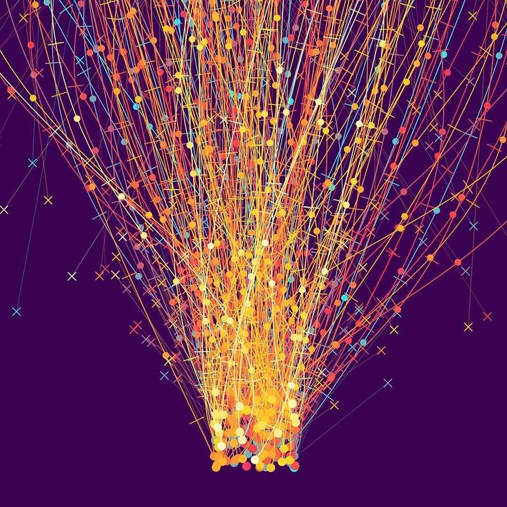Light wires.  #generative #art #draw #geometric #processing 