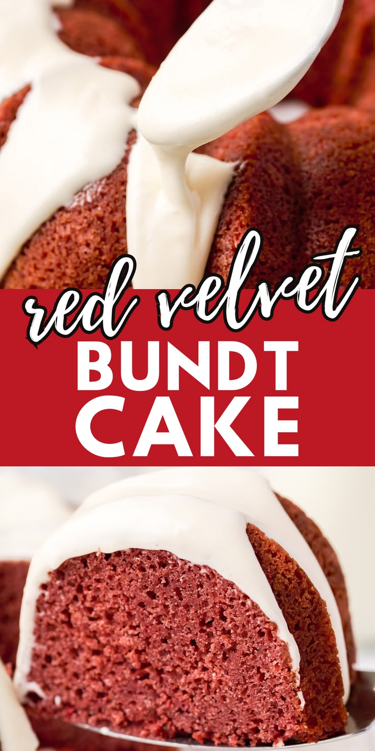 Red Velvet Bundt Cake - Bundt Pan Recipes