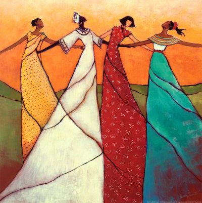African Woman Art
