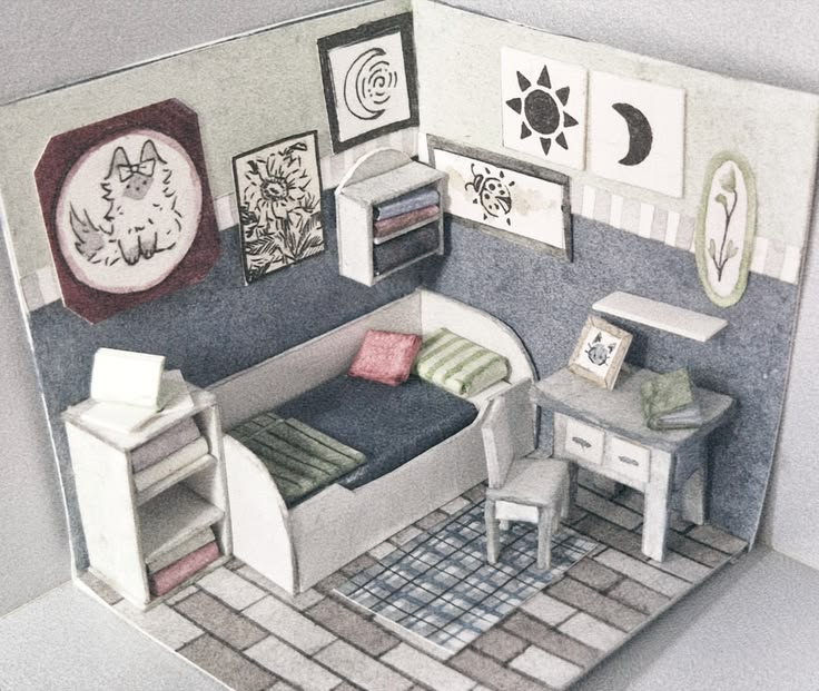 #paper #room #handmade #cute #soft