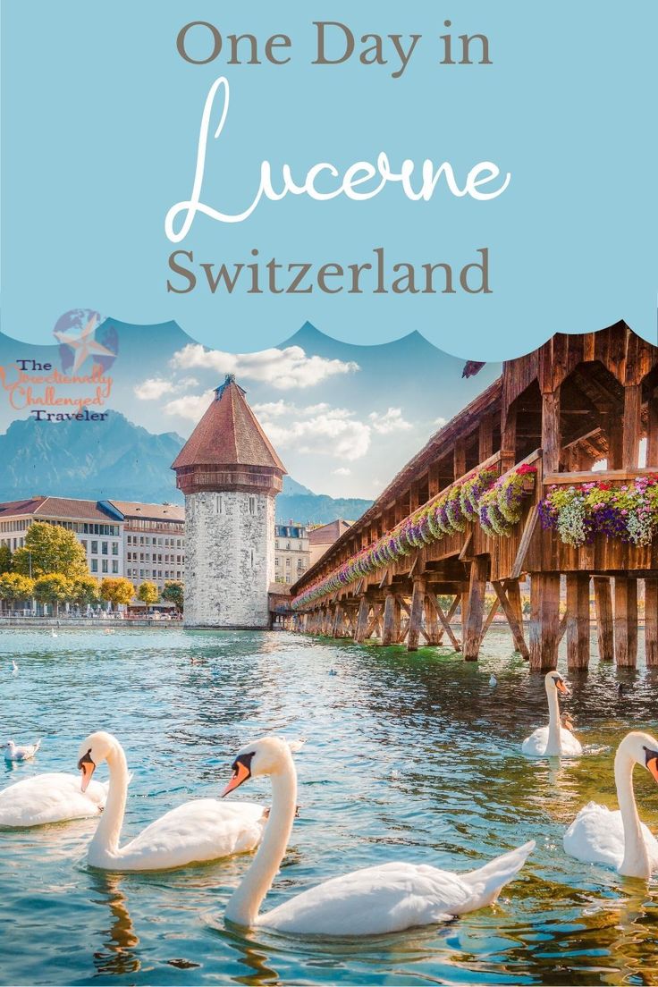 Lucerne is a quaint city in Switzerland. Often overlooked by