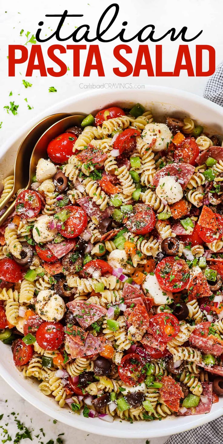 Zesty Italian Pasta Salad