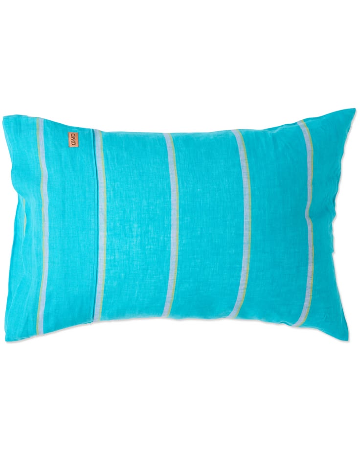 Aegean Stripe Linen Pillowcases – Kip&Co