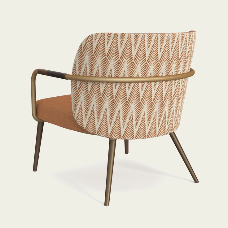 Make a statement from every angle. The Lawrence Lounge Chair