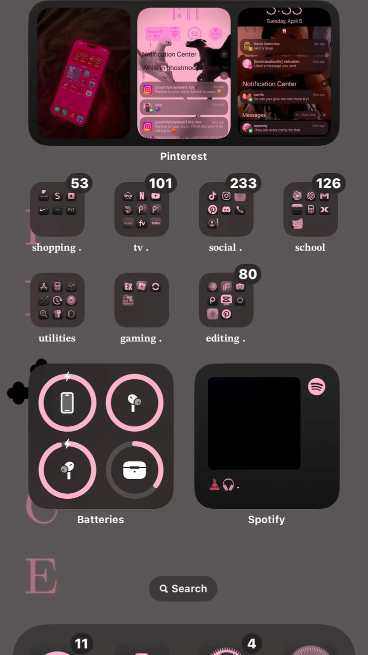 #homescreen #ios14homescreen #ios18 #iphone #iphonelayoutide