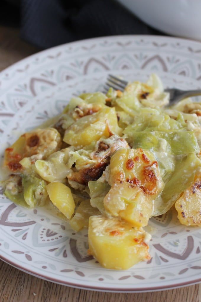 Spitzkohl-Kartoffel-Auflauf - Rezept