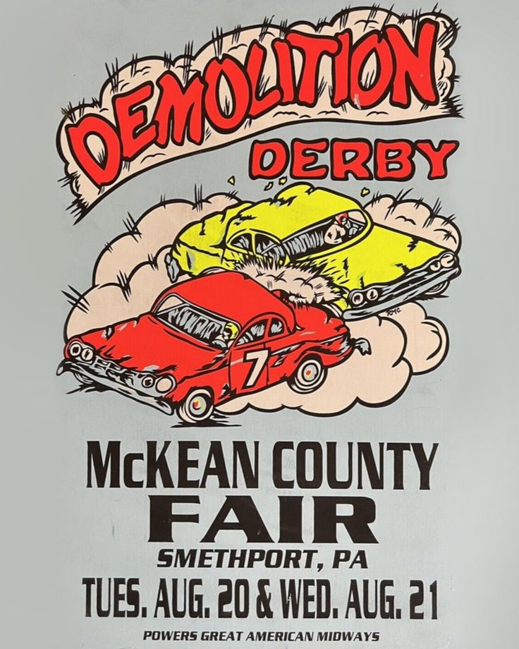 It's fair season. Demolitions Derbies, Deep-Fried Meals, and