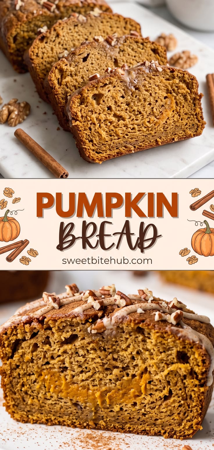 Try this amazing Pumpkin Bread recipe! #PumpkinBread #recipe