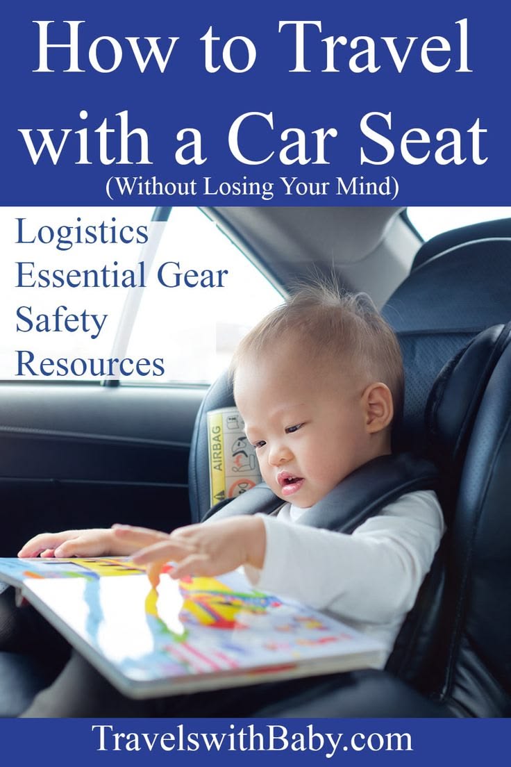 Learn how to travel with a car seat without losing your mind