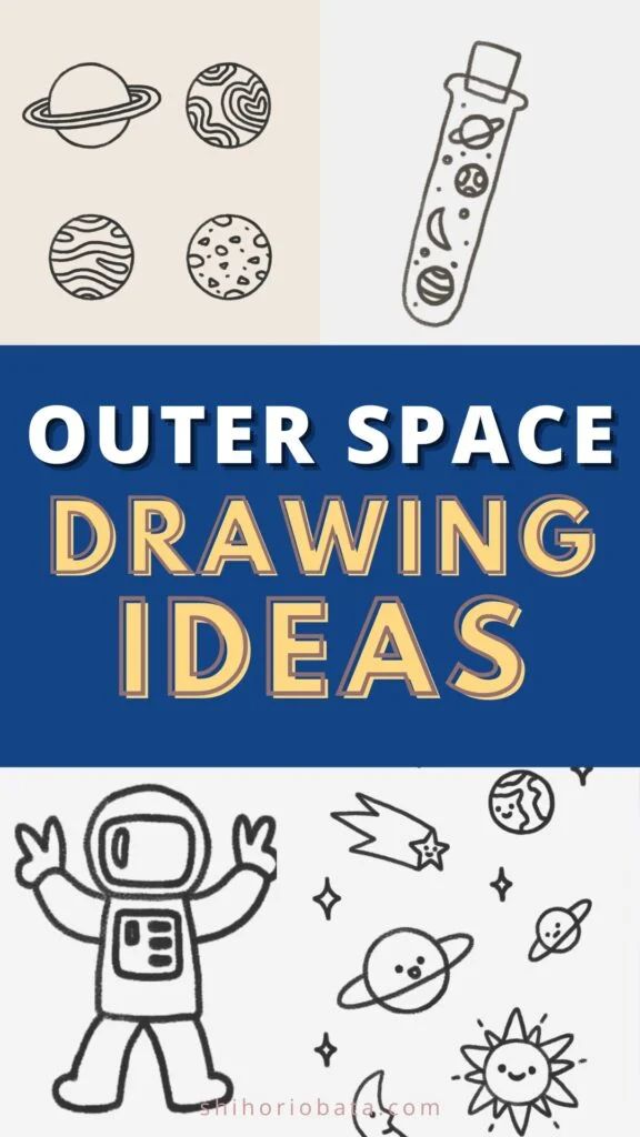 20 Easy Outer Space Drawing Ideas