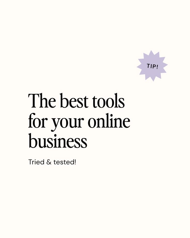 A little peek inside our small business toolbox ✨

These are