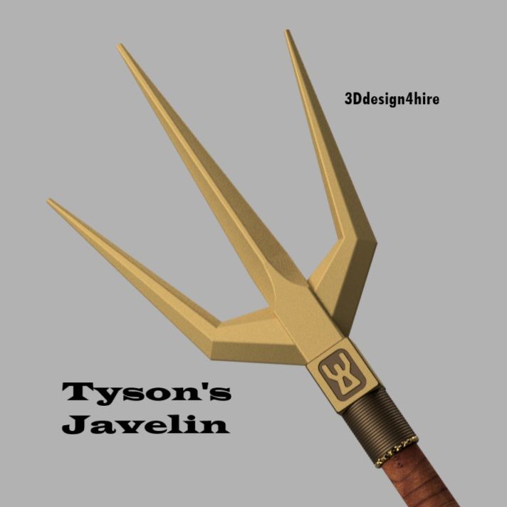 Tyson''s Javelin from the second season of Percy Jacksons an