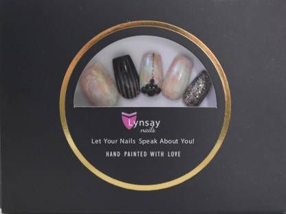 LYNSAYNAILS Spring Fling Nails Multicolor - Price in India, 