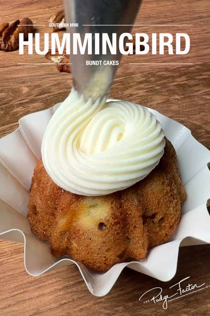 Southern Hummingbird Mini-Bundtlettes are bite-sized bundt c