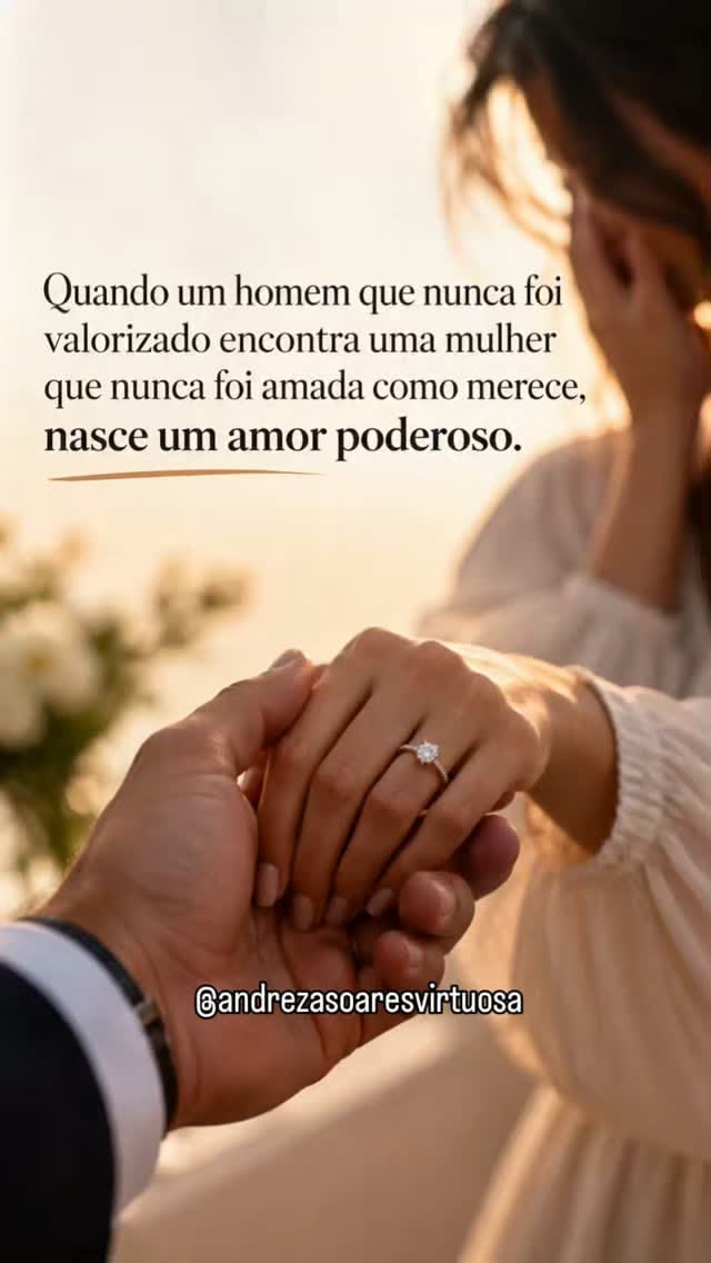 👩‍❤️‍👨Existem encontros que chegam depois de duas pessoas ap