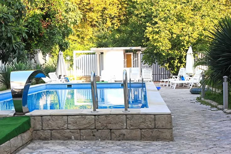 Great pool ideas rarely depend on extra square footage. The 