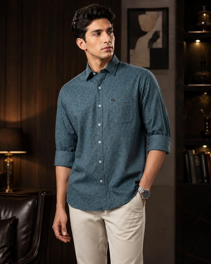 A clean, versatile look that works for almost any occasion. 