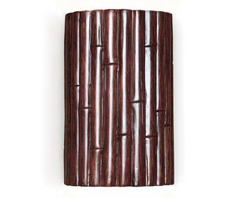 The #bamboo inspired #ceramic #light fixture has spa serenit