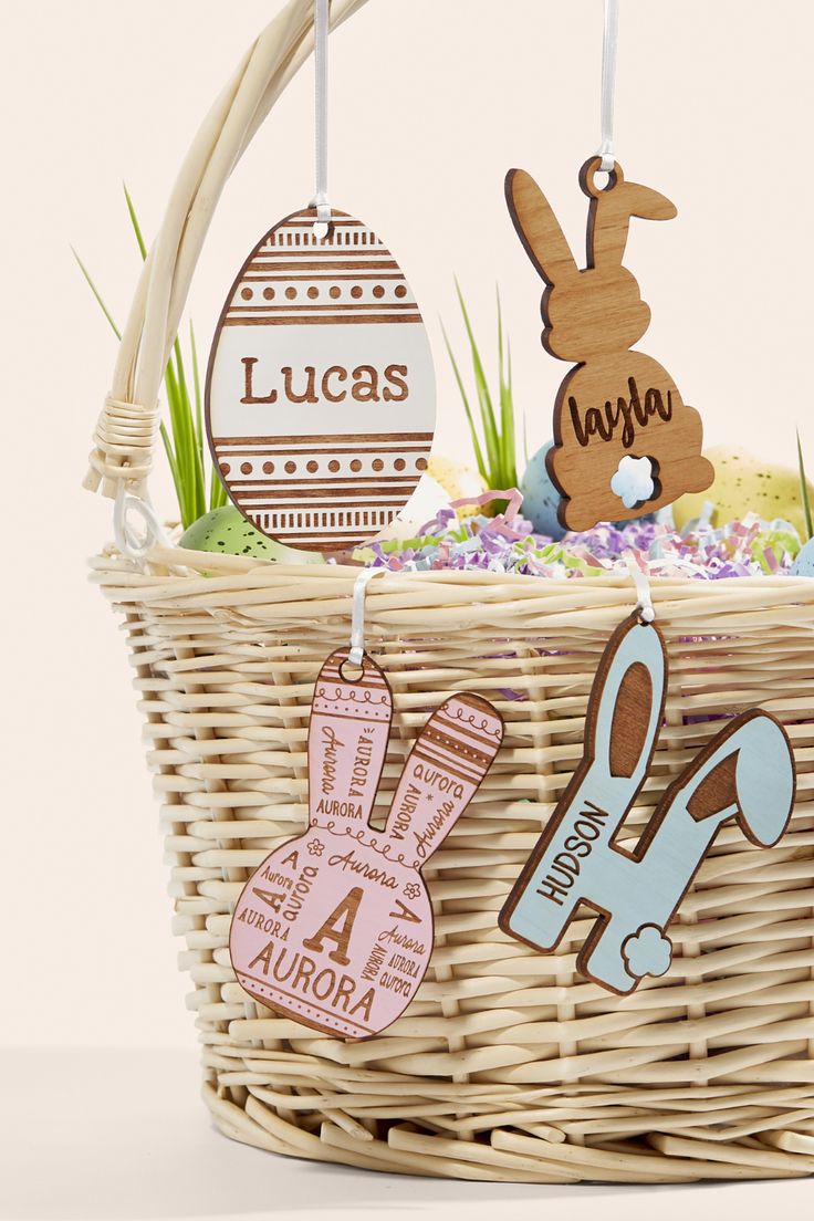 Looking for a way to make your Easter baskets stand out? Try