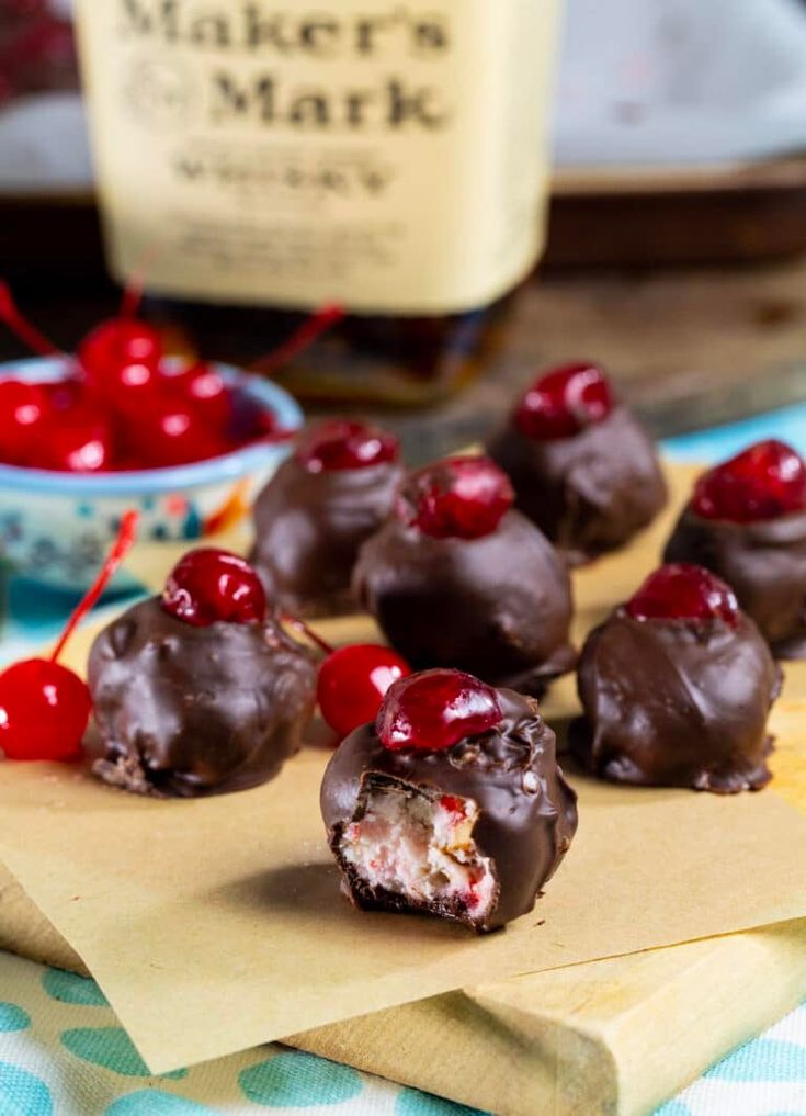 Cherry Bourbon Balls recipe