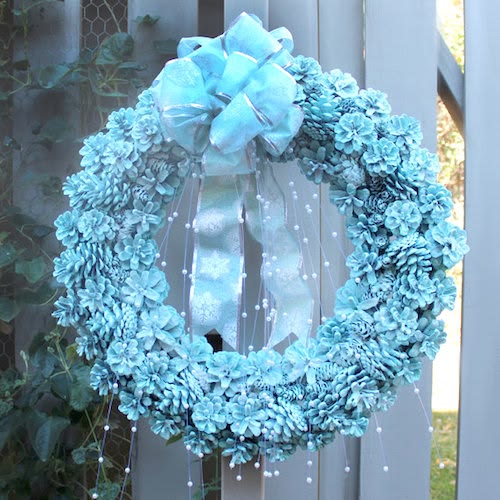 pinecone wreath ideas