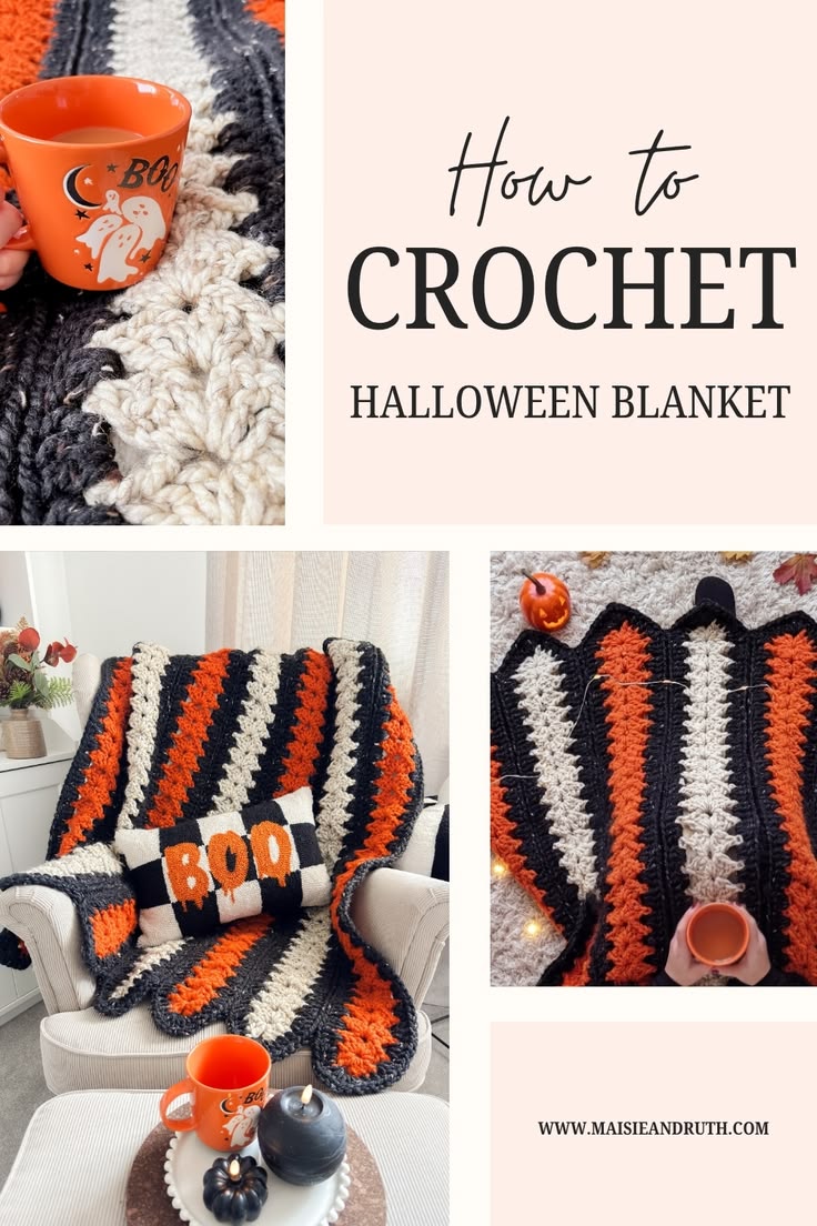 Looking for a cozy crochet project for autumn? The Spooky St
