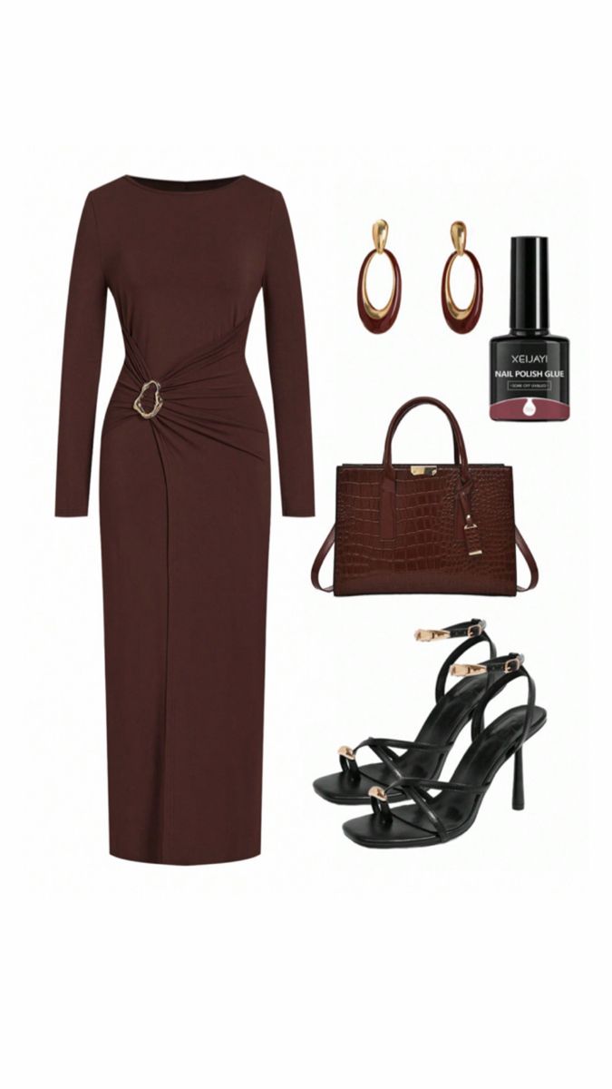#FallDress #WomensFashion #AffordableFashion #OfficeOutfits 