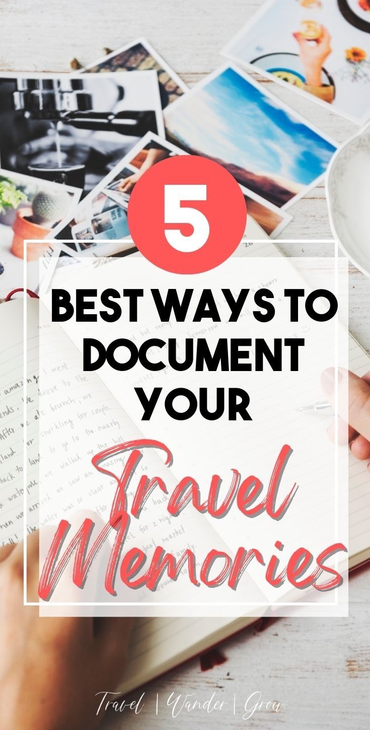 Documenting personal travel memories helps you easily revisi