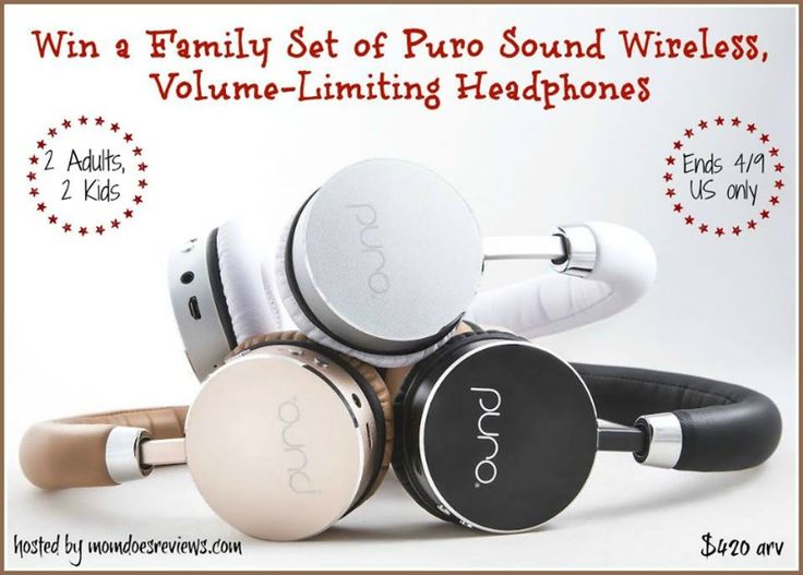 #Win FOUR pairs of Puro Sound Labs Wireless Headphones ($420
