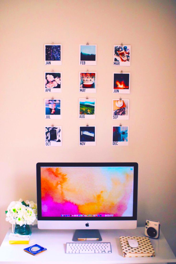 DIY Calendar + room decorations! (click on picture for YouTu