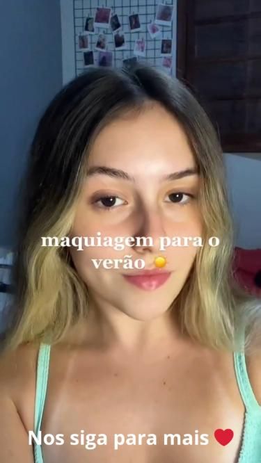 Aprenda a fazer uma make leve e natural para o verão, que va