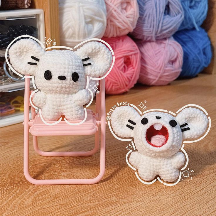 maushold 🐭

pattern by @duckymakes_ 🫶 this is the very first