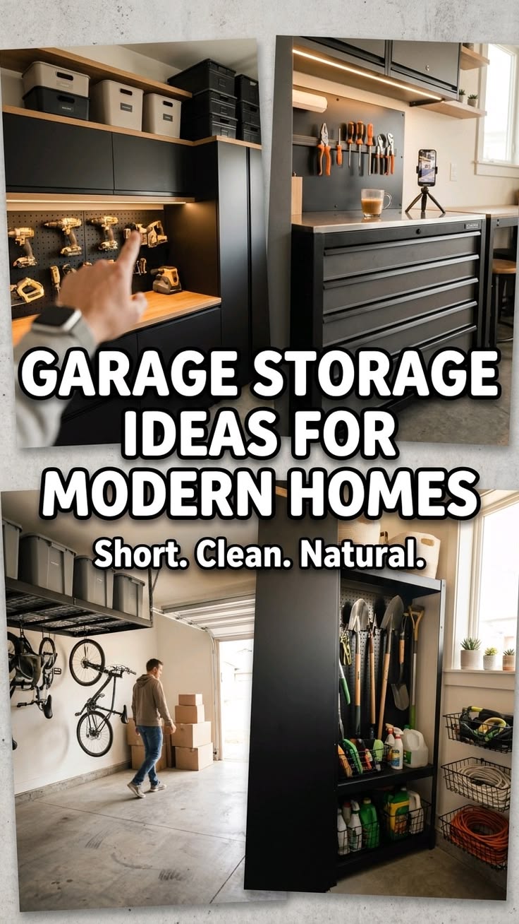 Looking for garage storage ideas that feel modern, realistic