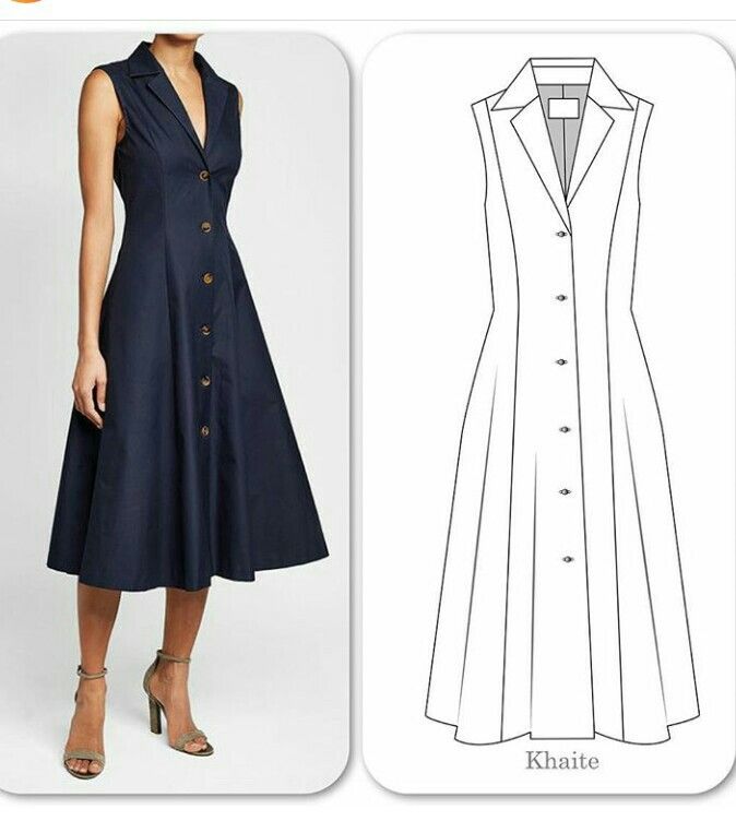 Vestido fresco largo