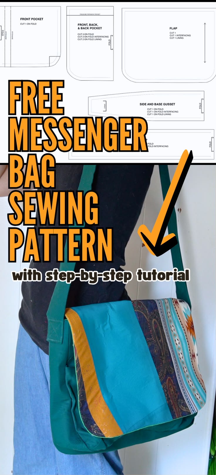 Turn fabric scraps into something useful with this diy messe
