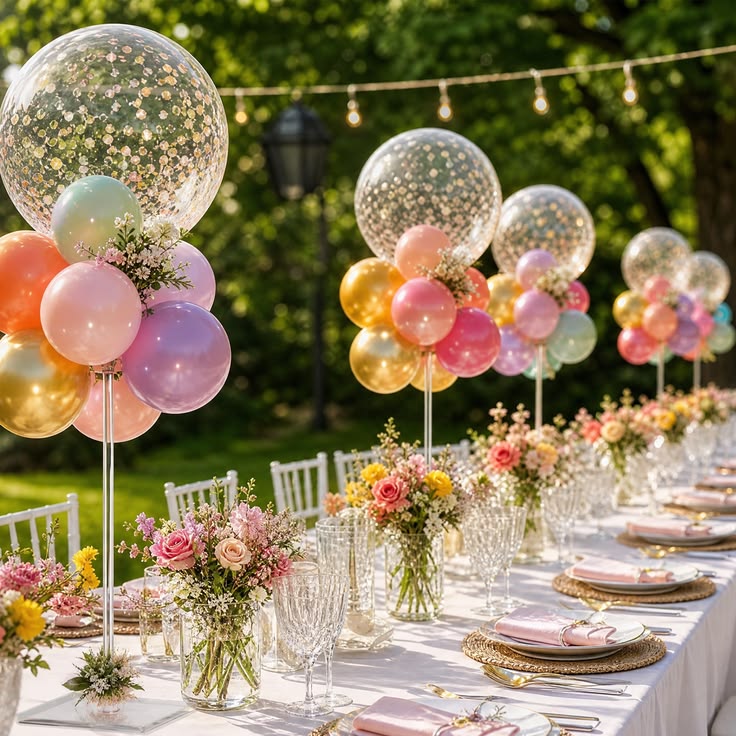 Create elegant table centerpieces in minutes with this Acryl