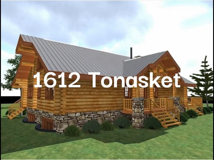 🏔️ The 1612 Tonasket Luxury Log Cabin
Where open design meet