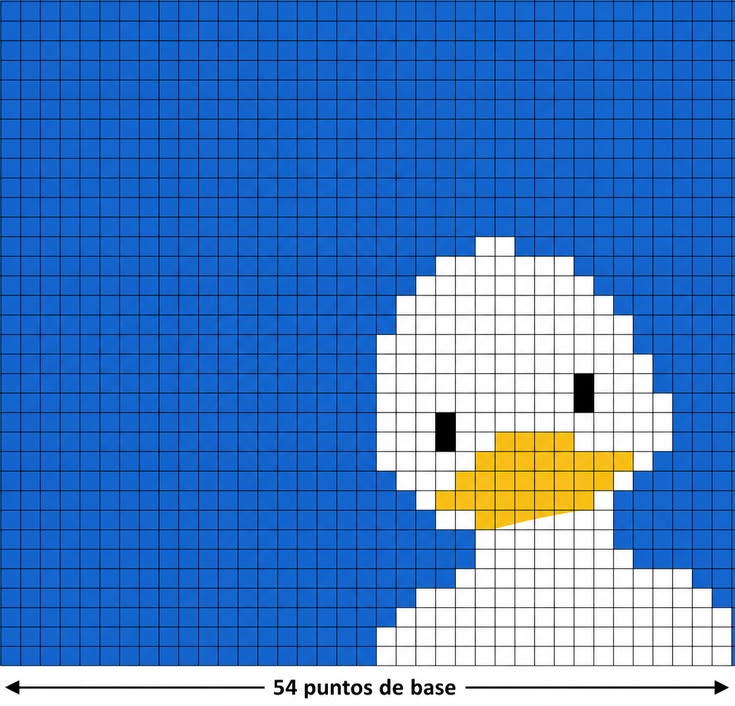 patrón para pato