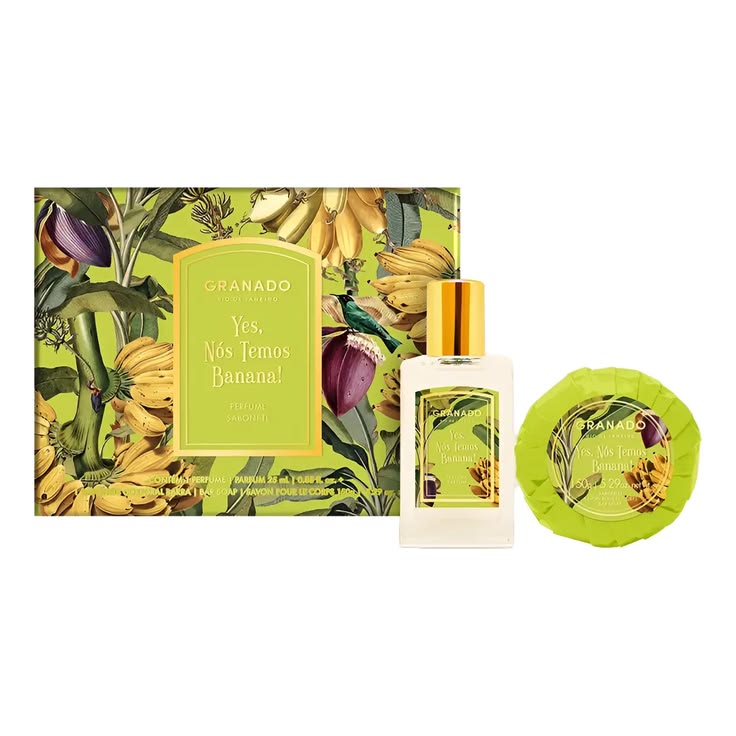 Kit Granado: Perfume & Sabonete Banana + Coleção Perfumes Vi