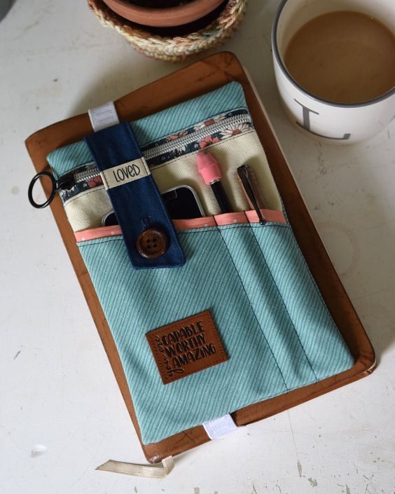 River Book Accessory Pouch — PACountryCrafts