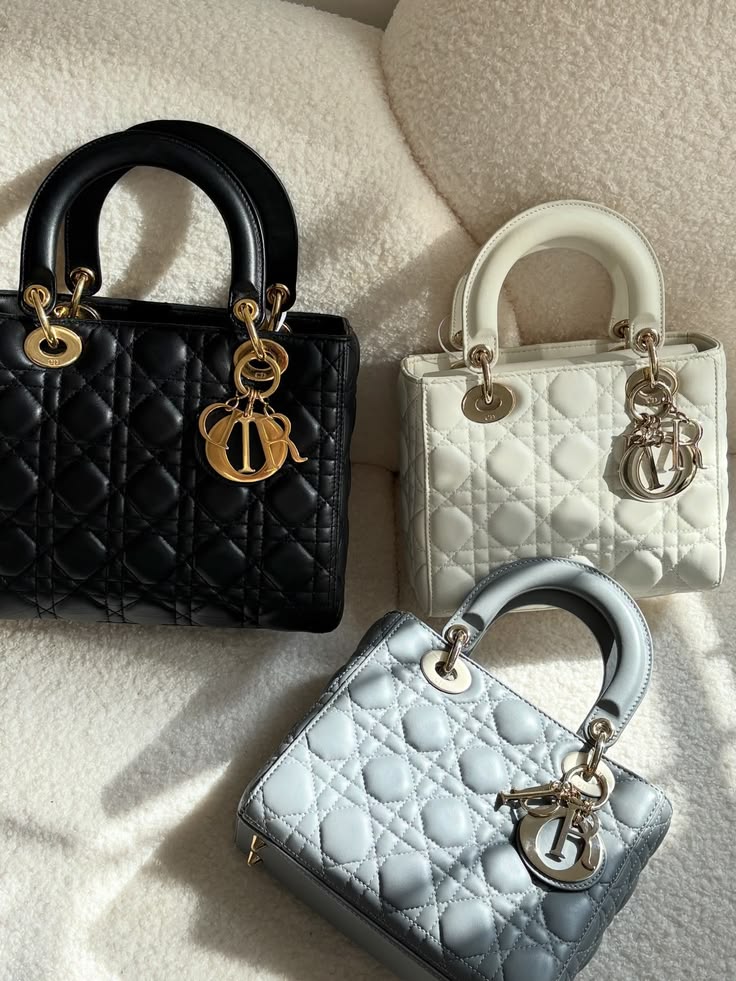 Your Daily Vitamin D - Dior collection. Lady Dior bag in sma