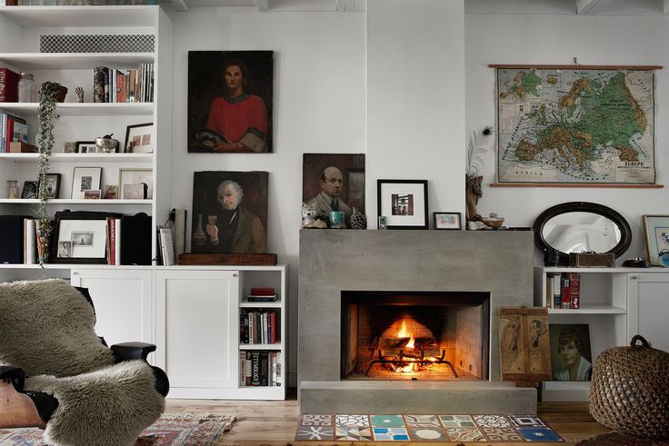 Fireplace Ideas: From Traditional to Modern and More #firepl