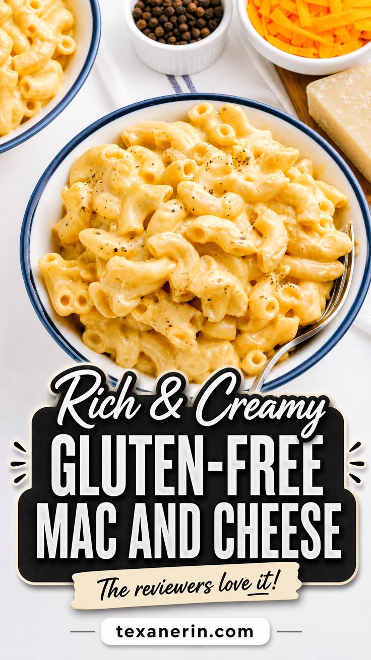 You’d never guess this rich and creamy mac and cheese is glu