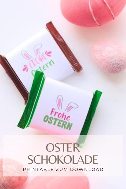 Fröhliche Osterstimmung und Schokolade sind ein perfektes Pa