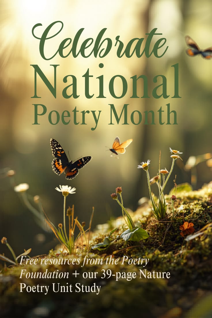 Celebrate National Poetry Month with free resources from the
