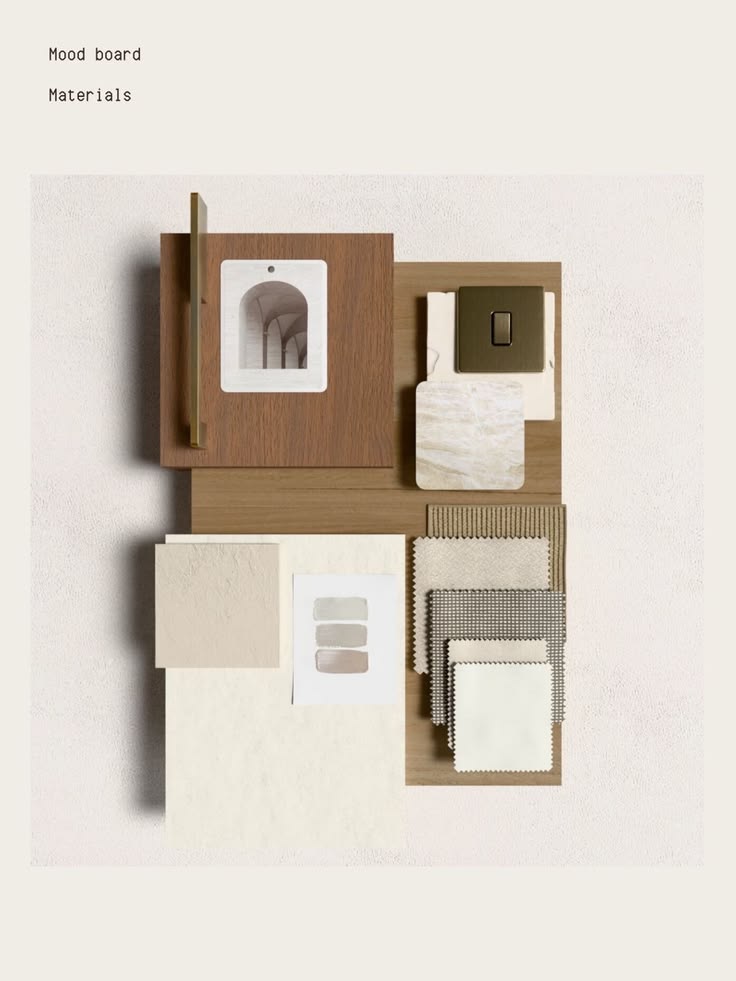 Our new project embraces a rich, textural palette where warm